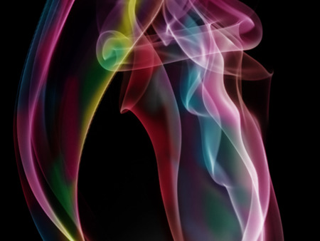 Color Smoke - smoke, color smoke, abstract, 3d