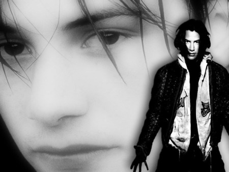 Keanu Reeves - black n white, movies, holywood, cinema