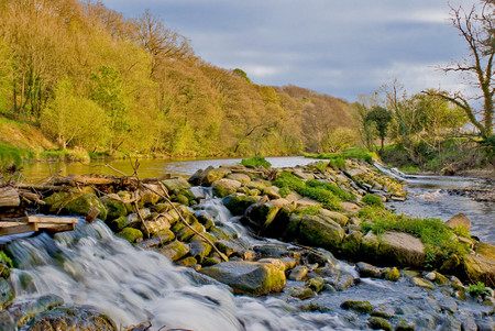 Flowing water - nature, rivers