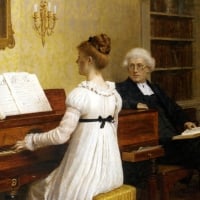 The Piano Lesson 1896