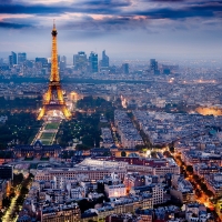 Paris at Evening