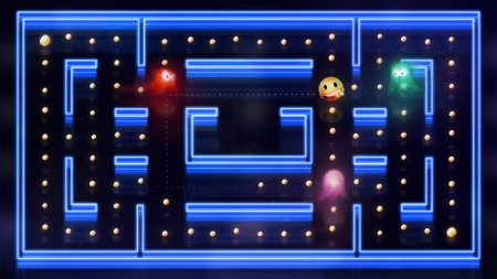 pac man - pac, retro, game, man