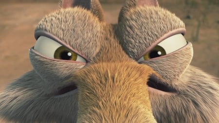 scrat from ice age - face, scrat, ice, age