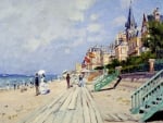 The boardwalk at Trouville