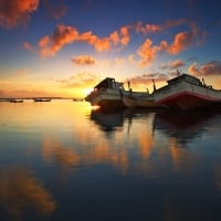 Boats at Sunset