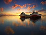 Boats at Sunset