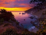 Big Sur Sunset, California