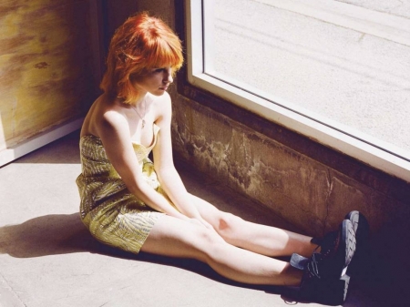 Hayley Williams - 2016, boots, wallpaper, singer, model, legs, williams, hayley williams, hayley