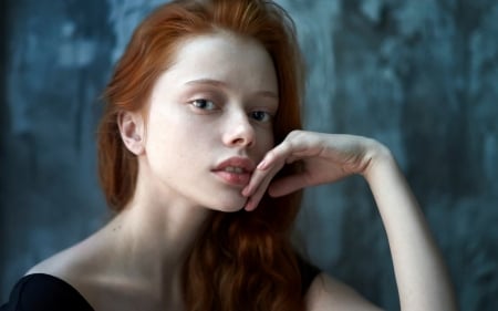 Ekaterina Yasnogorodskaya - ekaterina yasnogorodskaya, babe, lady, model, red head, woman