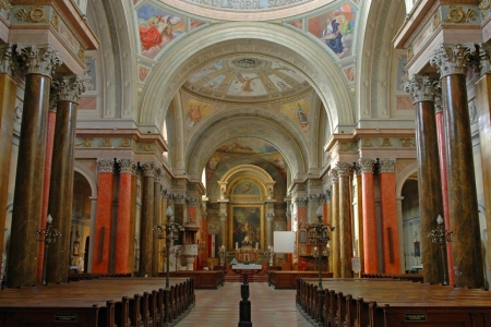 Basilica in Eger, Hungary - christianity, hungary, eger, basilica