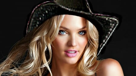 Cowgirl Candice.. - girls, women, style, fun, models, female, cowgirl, fashion, hats, western, blondes, candice swanepoel