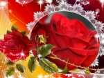 PRETTY RED ROSE