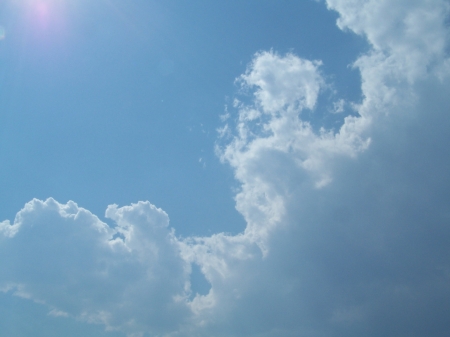 Cloud Formation from Fires, Teton Valley, Idaho - Mountains, Firefighting, Sky, Clouds