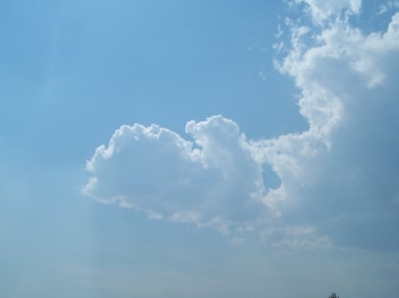 Clouds forming from Fires, Teton Valley, Idaho - sky, mountains, clouds, firefighting