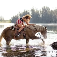 Cowgirl on her Horse