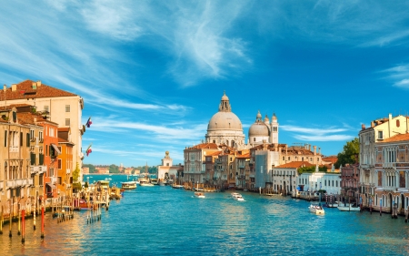 Grand Canal Venice Italy - beauty, grand, italy, venice, canal