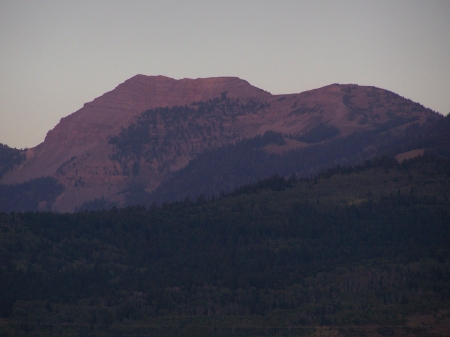 Taylor Mountain, Teton Valley, Idaho Sunset - sky, sunset, mountains, picturesque, hiking