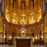 Altar in St. Francis Xavier Church