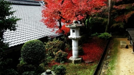 Japan Garden - japan, nature, autumn, garden, pure, japanese