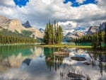 lake in mountains