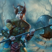 Warrior girl