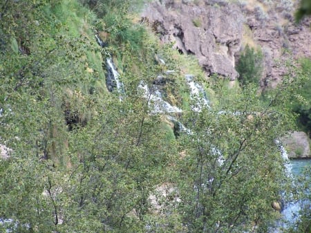 Waterfall near Swan Valley, Idaho - rivers, picturesque, photogenic, scenic