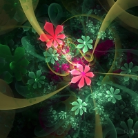 Abstract flowers