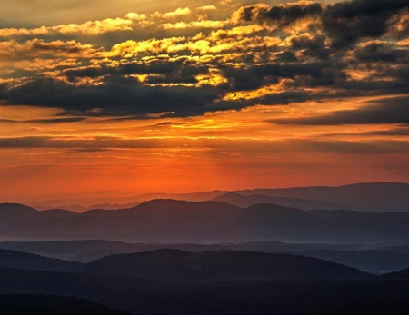 Wild & Wonderful West Virginia - Mountains, Scenic, Sunset, WV