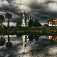 Church on the river