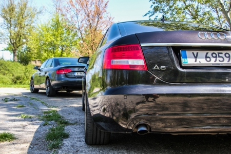 Audi A6 and A4 - a6, car, a4, audi, bulgaria