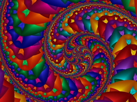 VORTEX - colours, bright, fractal, abstract