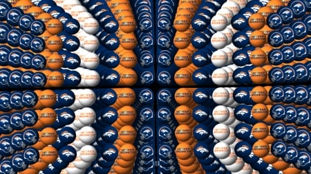 Denver Broncos Background orbs 2