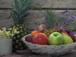 FLOWERS AND FRUIT