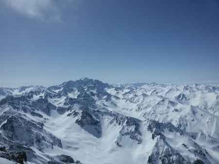 Mountains - nature, mountains, landscape, snow