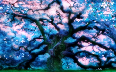 Tree of Life ♥ - Tree of Life, Flowers, Branches, Fantasy, Bloom