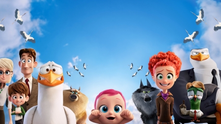 Storks 4k - funny, hd, movie, Storks, 4k