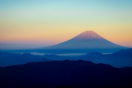 Fuji - nature, fuji, mountain, japan