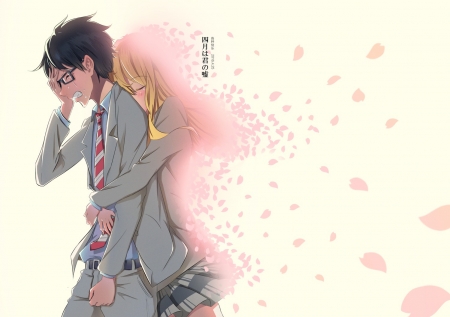 Kousei & Kaori - Other & Anime Background Wallpapers on ...