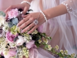 Bride's hands