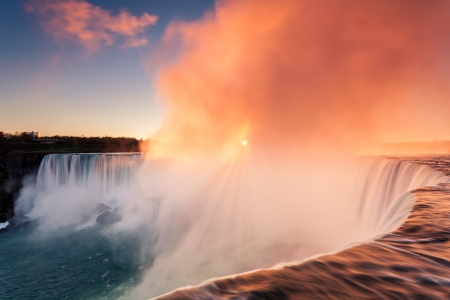 Niagara Falls - nature, sky, water, canada, waterfall, niagara falls