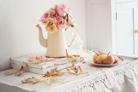 â™¥ - leaves, flowers, photography, soft