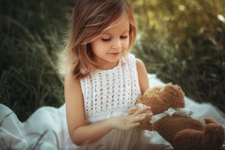 â™¥ - toy, abstract, girl, happy