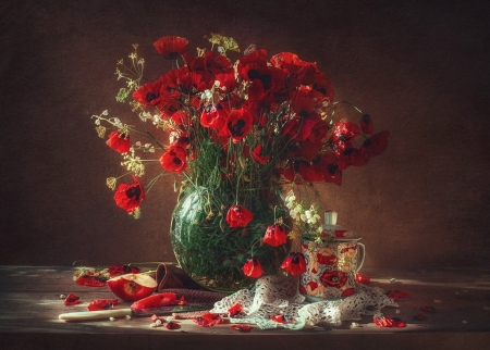 â™¥ - flowers, photography, red, soft