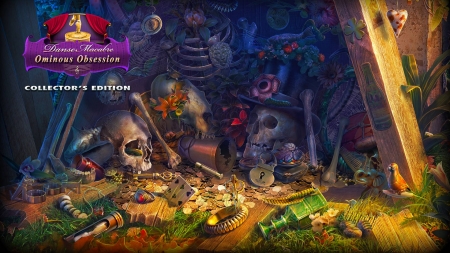 Danse Macabre 6 - Ominous Obsession06 - hidden object, cool, video games, fun, puzzle