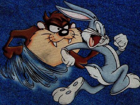 TAZMANIA - animation, cartoon, funny, taz, bugs bunny