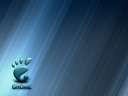 Blue gnome - foot, gnome, logo, blue