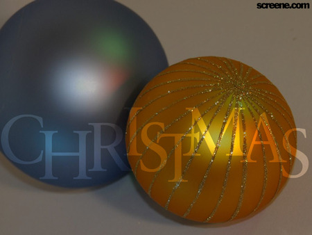 Christmas Balls - abstract, christmas, other