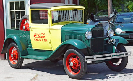 1930 Ford Model A Pickup - cars, ford, antique