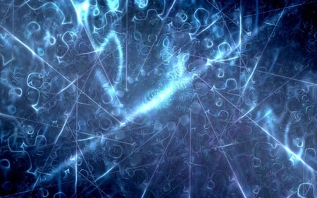 Plasma Infinity - fractal, abstract, blue, plasma, infinity, cg