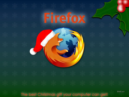 Mozilla Firefox Christmas - technology, christmas, firefox